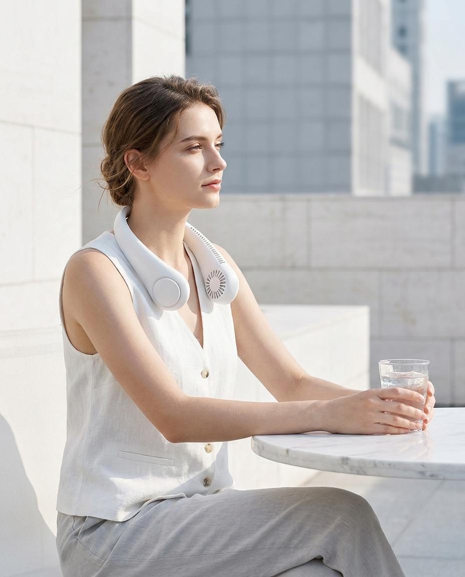 Cooling Neck Fan — The Hands-Free Wearable